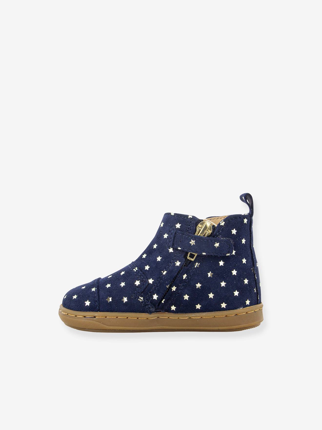 Shoo-Pom Baby Boots Bouba Apple Stars SHOO POM - marine