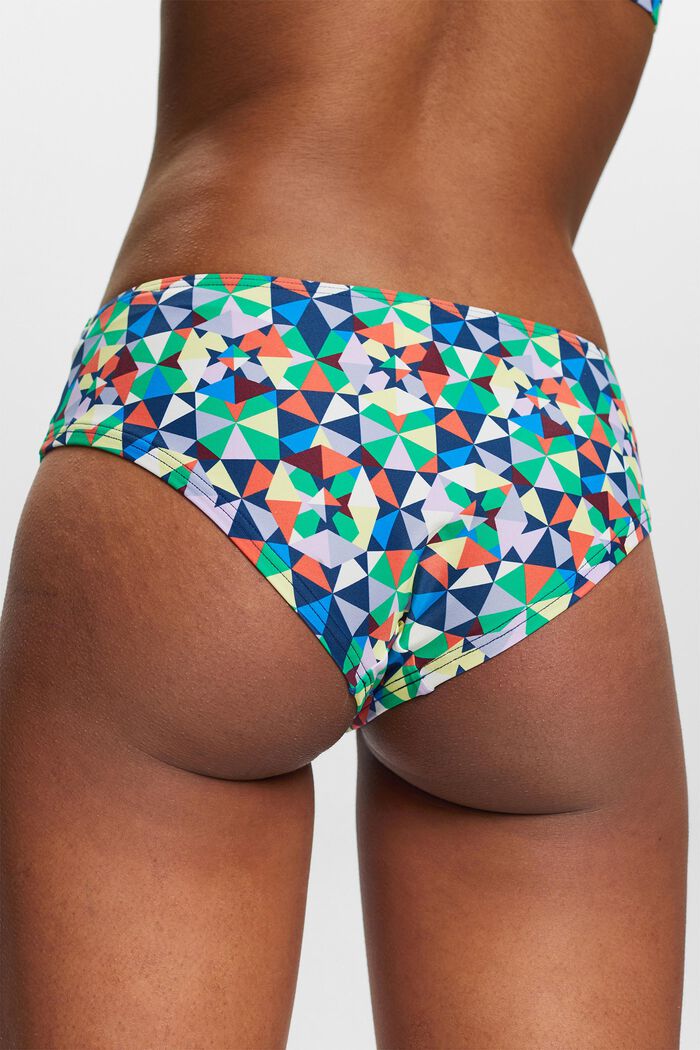 Recycelt: mehrfarbige Bikinihose