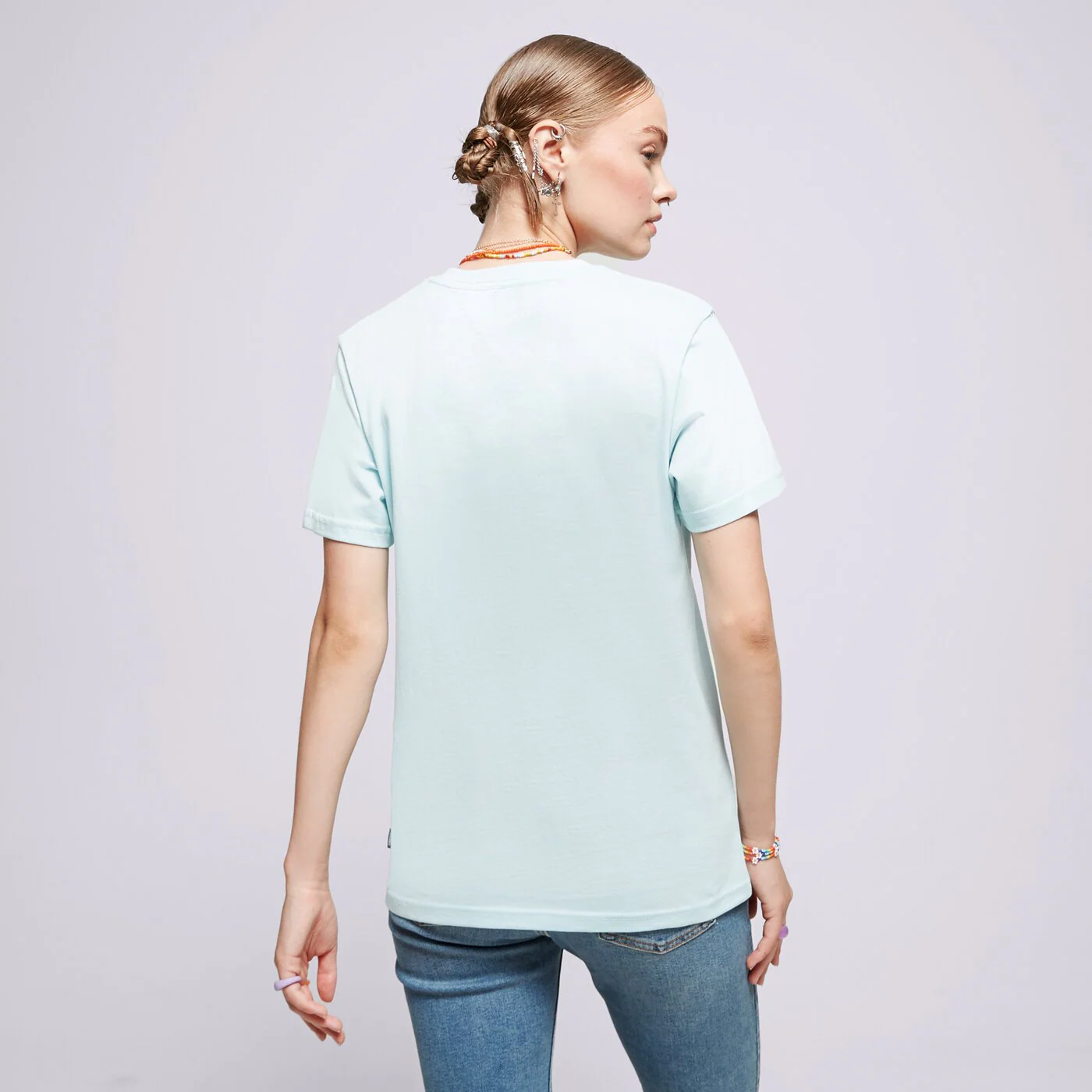 VANS T-SHIRT LEFT CHEST LOGO TEE EM Blau