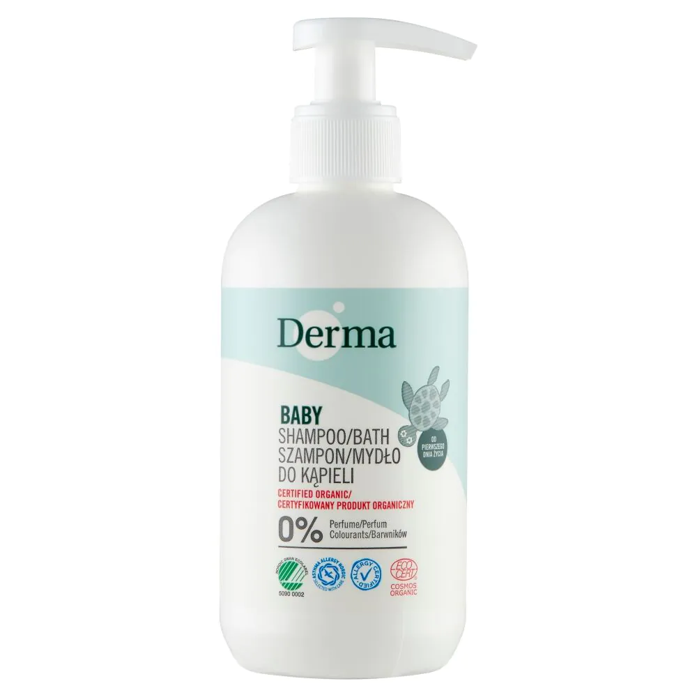 Derma Eco Baby Kropssæbe og Shampoo