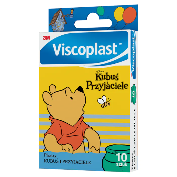 Curativos Viscoplast Winnie the Pooh e Amigos, para crianças