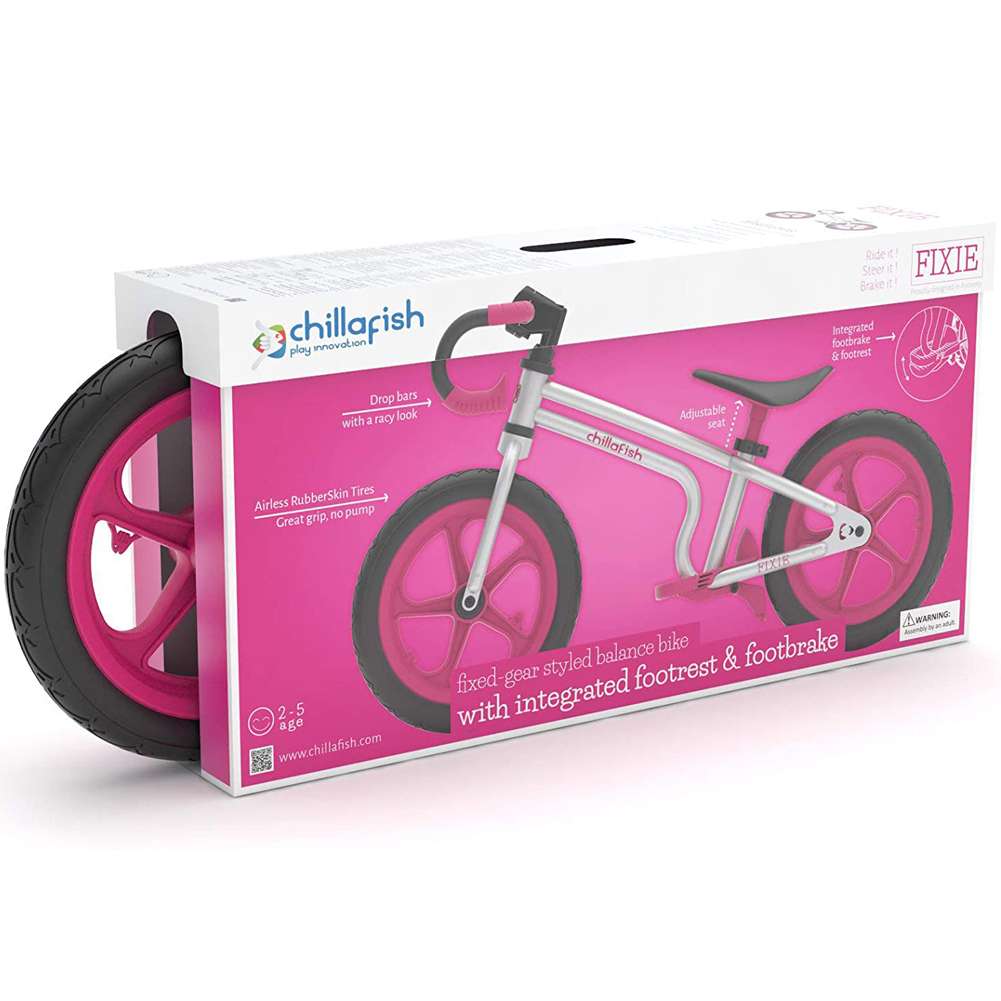 Chillafish Fixie Laufrad für Kinder 71 x 14 x 31.5 cm CPFX01PIN