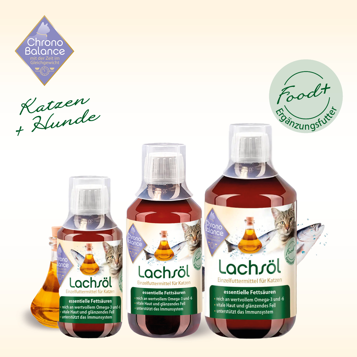 ChronoBalance Ergänzungsfutter & Aufzucht ChronoBalance Lachsöl 250 ml
