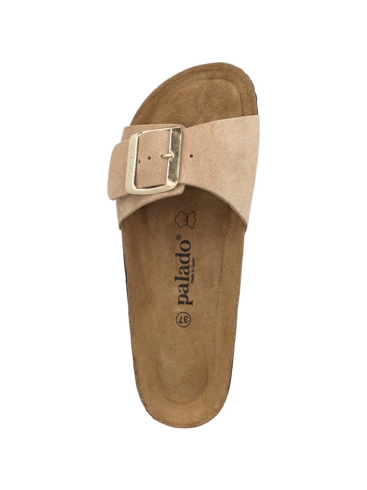 palado Pantoletten in braun velours günstig kaufen 42