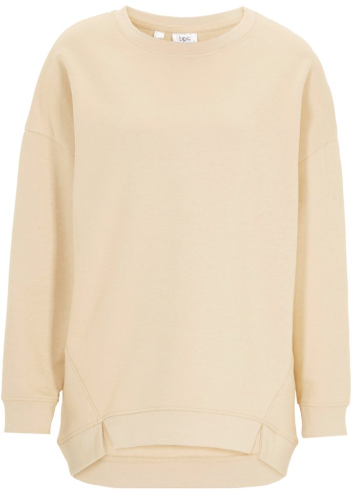 Oversize Sweatshirt mit Schlitzdetail