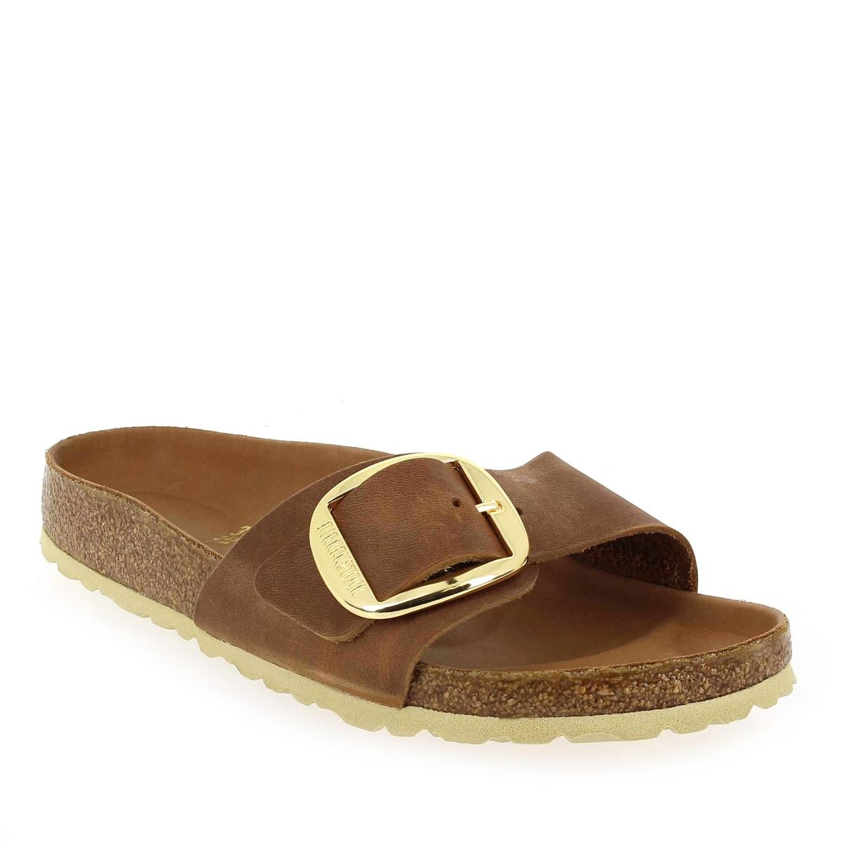 Birkenstock  MADRID BIG BUCKLE - Cognac