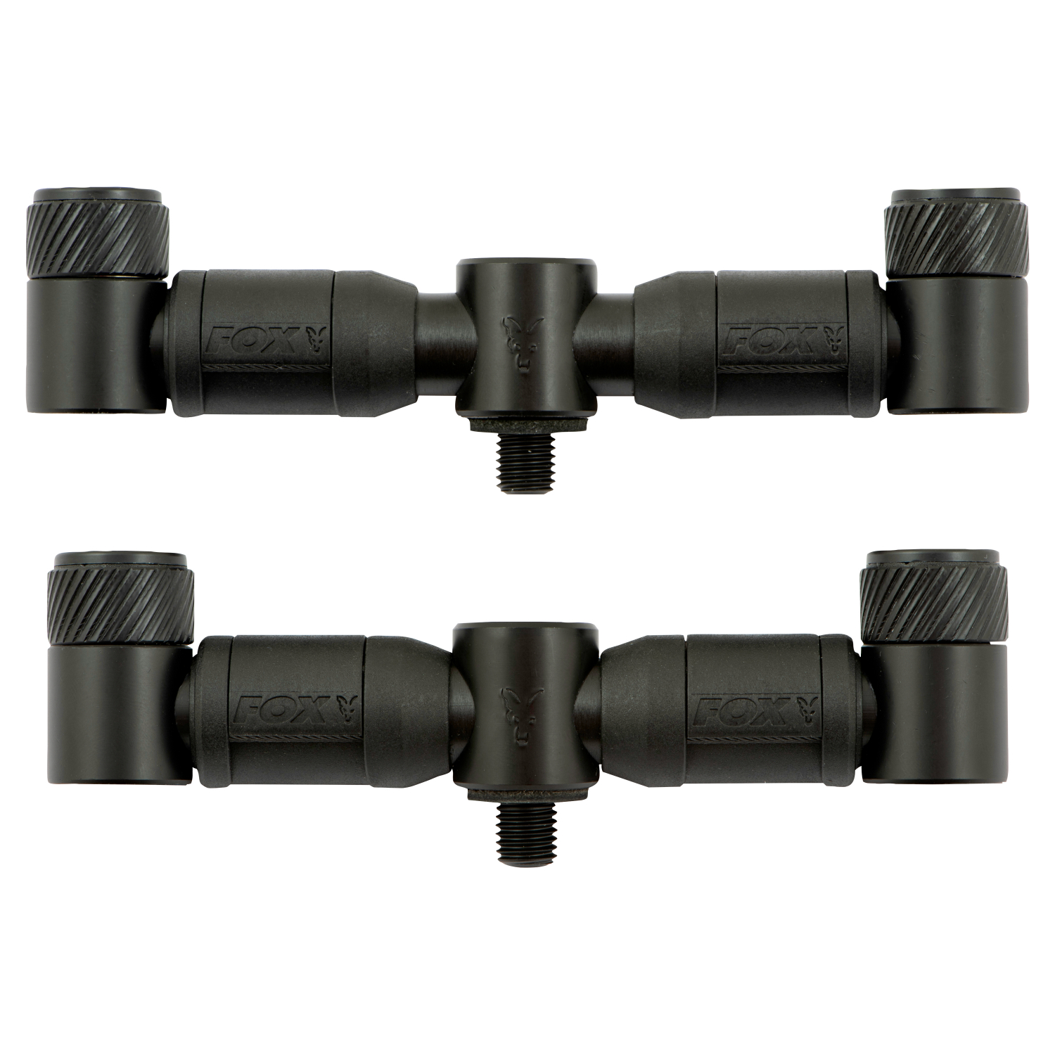 Fox Carp Rutenauflage Black Label QR Buzz Bars (2 Ruten verstellbar)