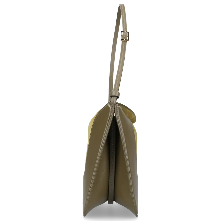 Wandler - Schultertasche PENELOPE Kalbsleder - oliv