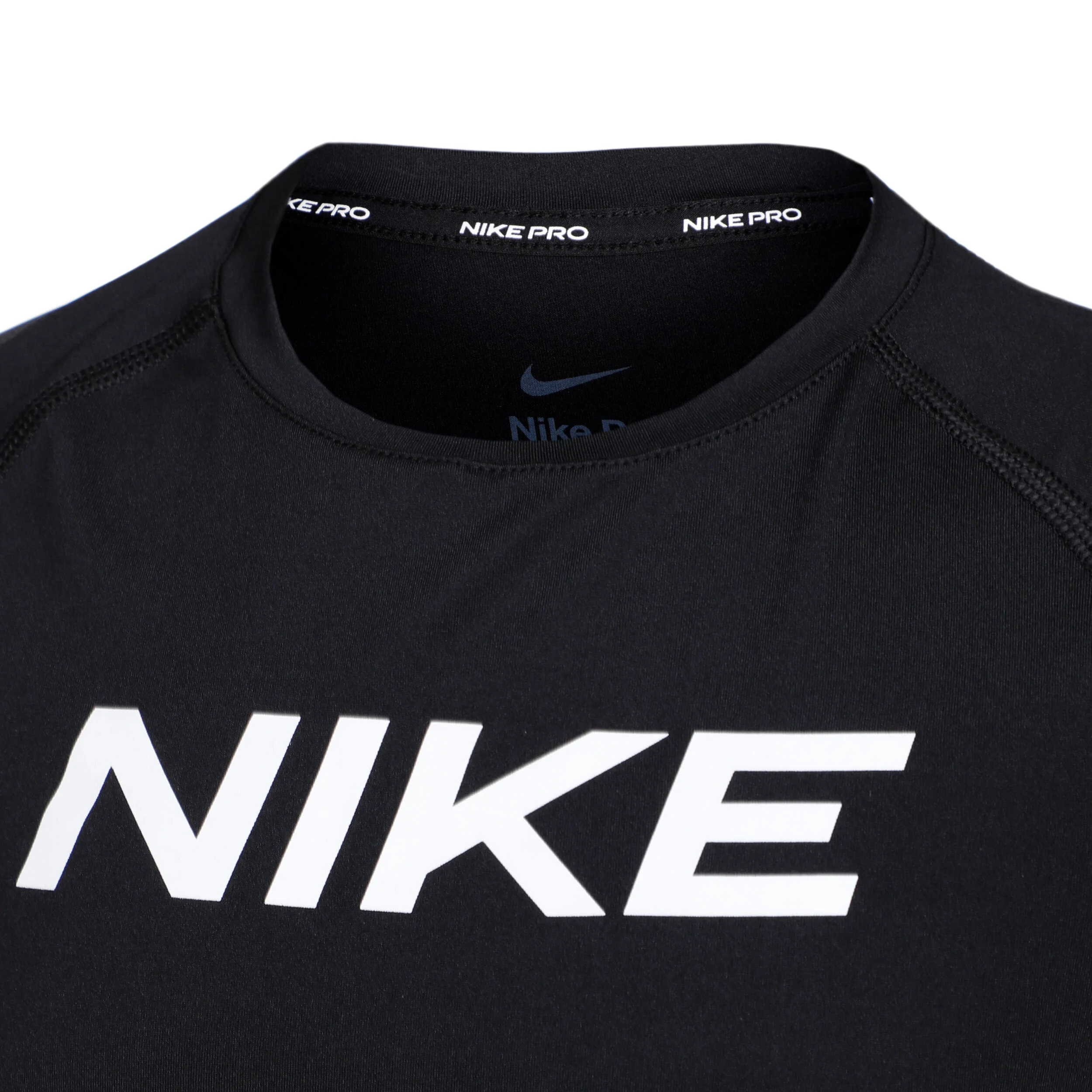 Dri-Fit Pro T-Shirt Jungen - Schwarz, Weiß