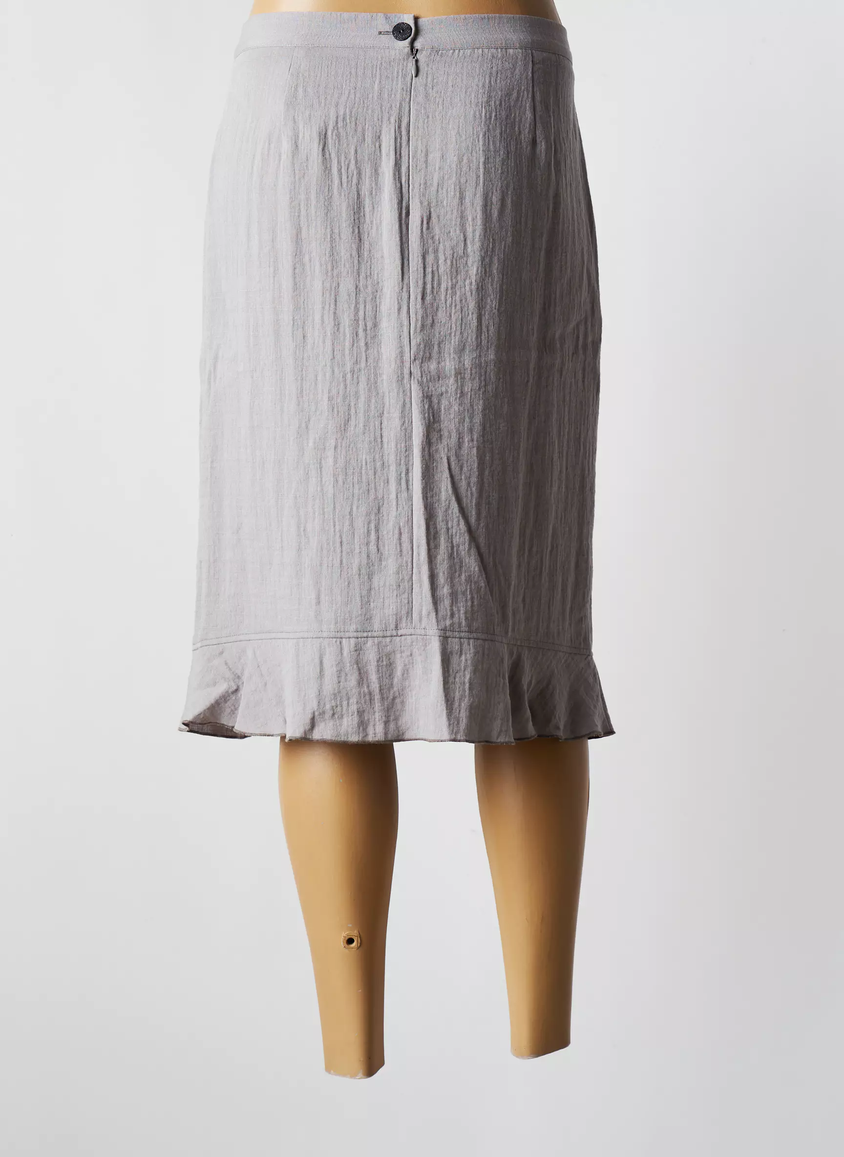 Telmail Jupes Mi Longues Femme couleur gris
