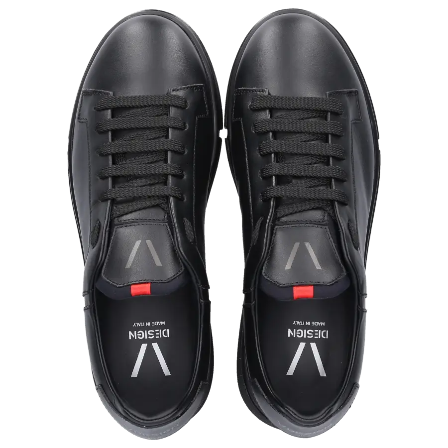 V Design - Sneaker low WSR05 Kalbsleder - schwarz