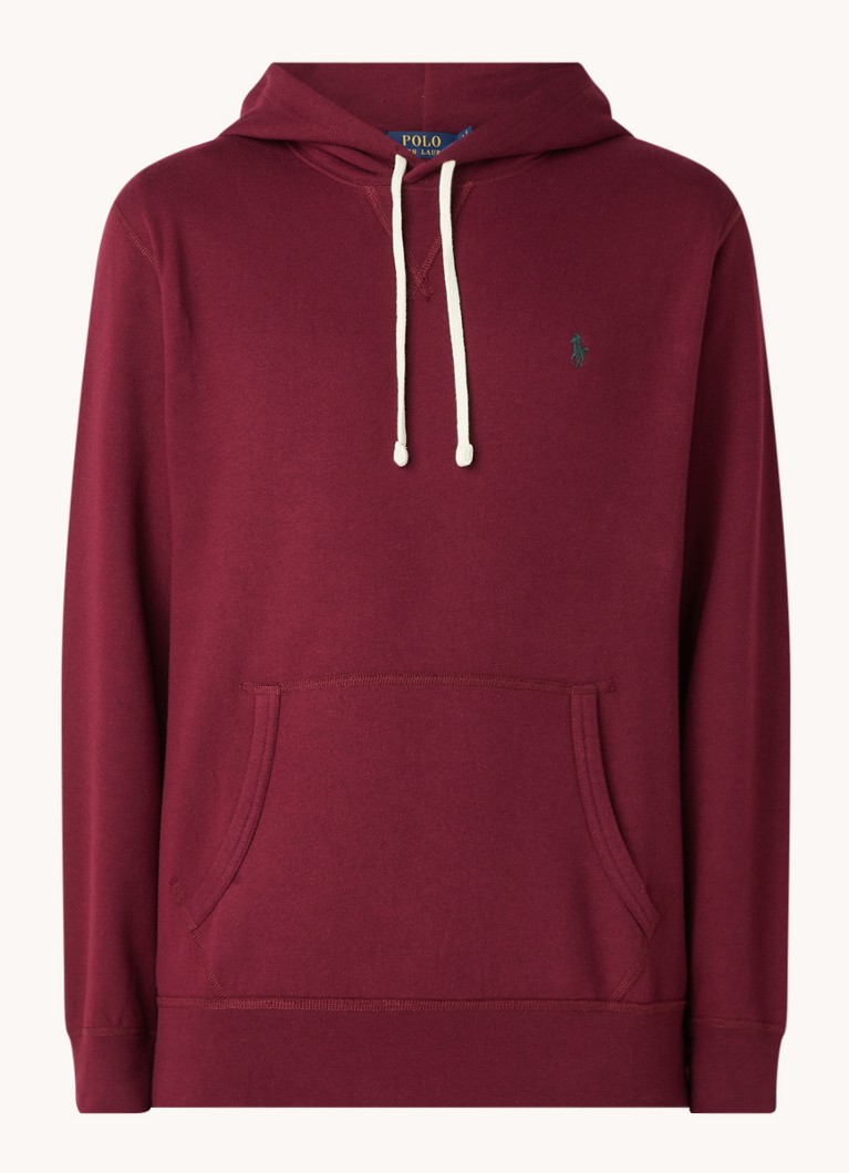 Φούτερ με κέντημα στο λογότυπο της Ralph Lauren και κέντημα στο φούτερ