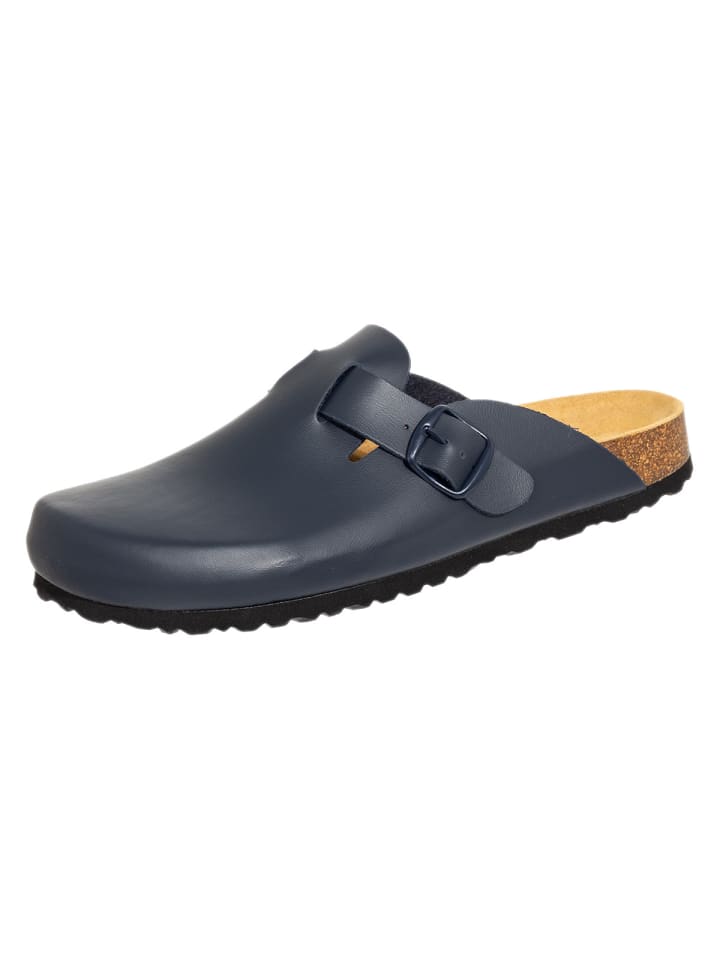 SALIHA Pantoletten Bioline-Pantolette in blau günstig kaufen