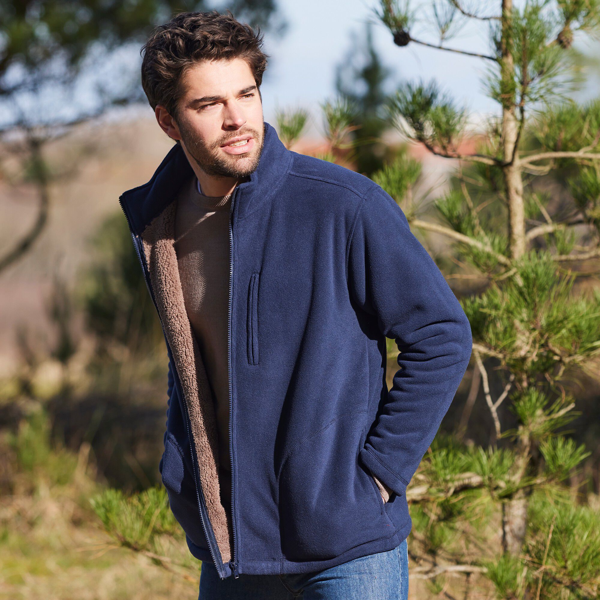 Blouson polaire spécial grand froid