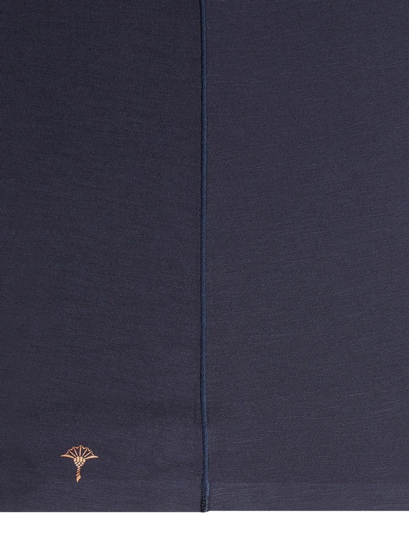 Unterhemd mit Stretch-Anteil - nahtlos in marineblau