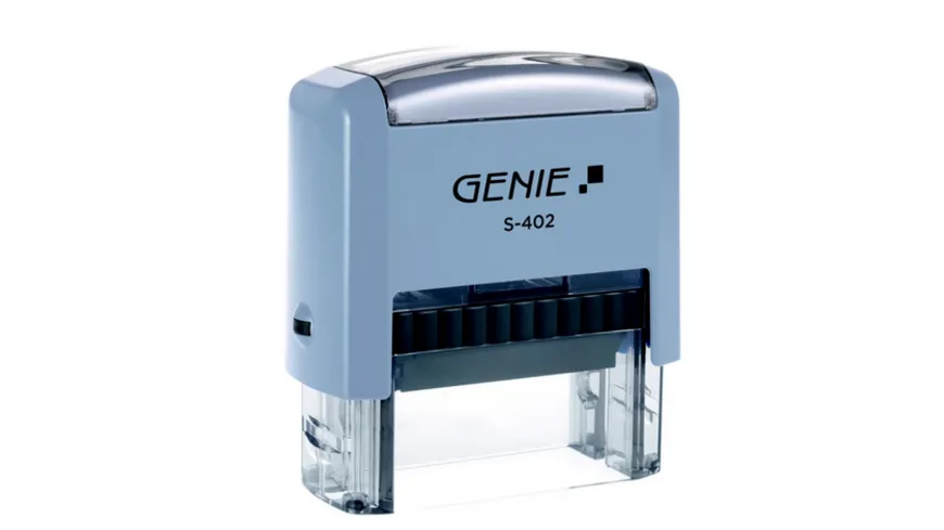 GENIE Stempel zum Selbstgestalten 4 Zeilen