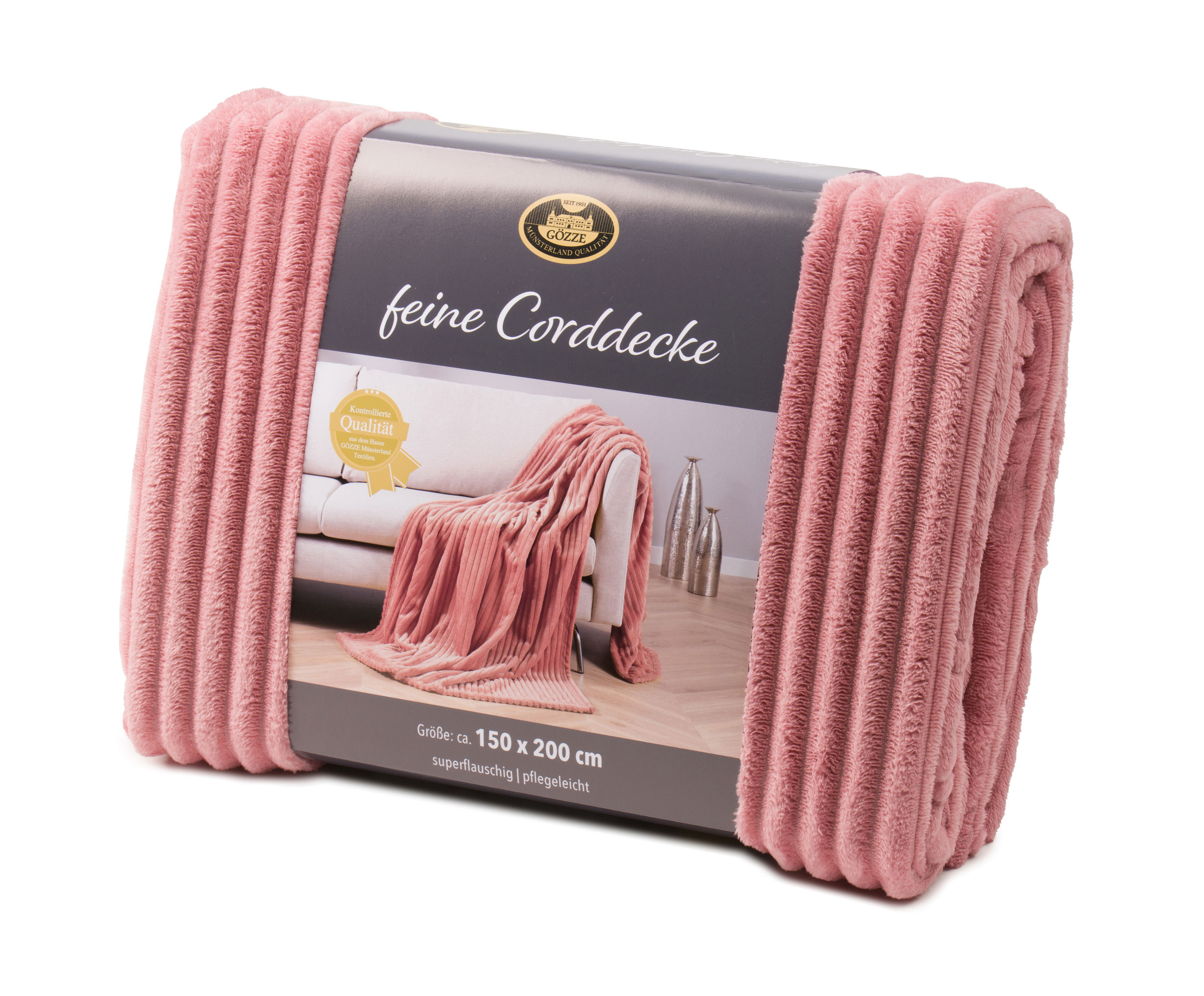 GözzeFeincord-Kuscheldecke