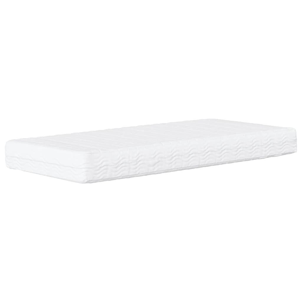 Kaltschaummatratze Schaumstoffmatratze Weiß 80x200 cm Härtegrad H2 H3, vidaXL, 0 cm hoch