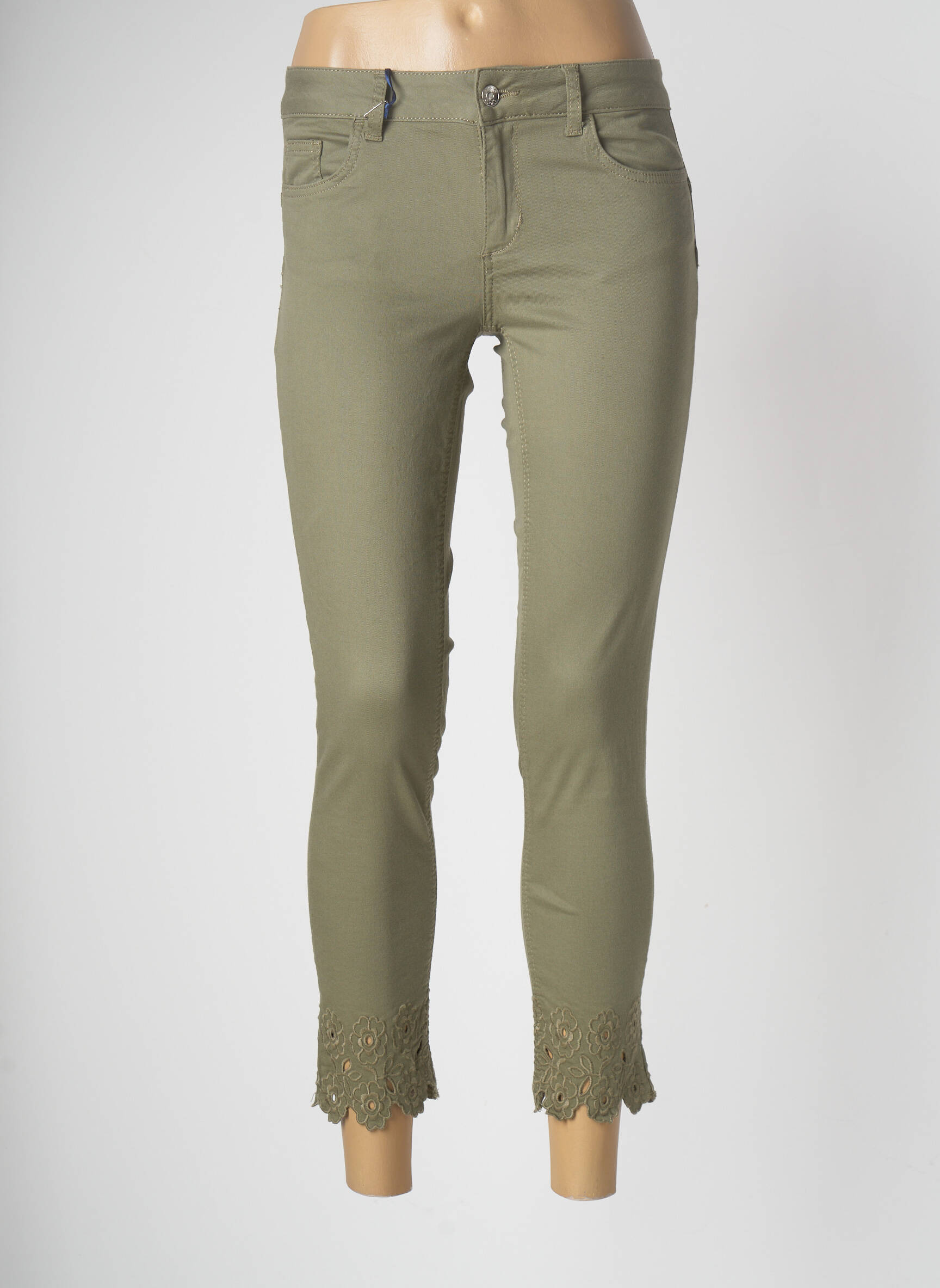 Liu Jo Jeans Coupe Slim Femme couleur vert