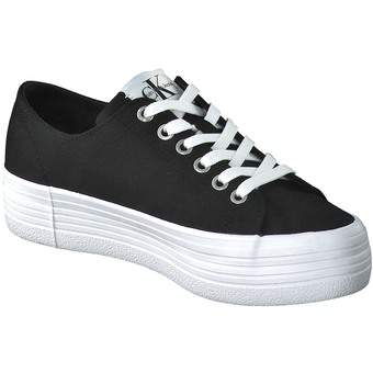 Calvin Klein Flatform Sneaker in schwarz
