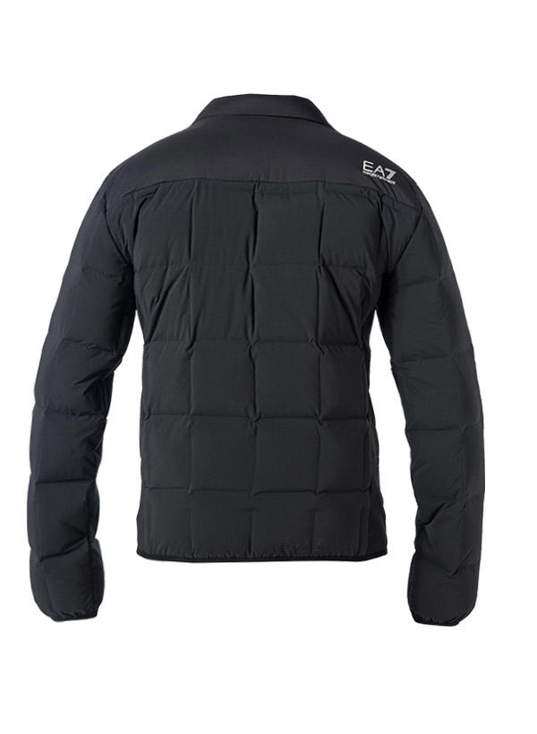 EA7, Daunenjacke, Mikrofaser wasserabweisesnd, schwarz