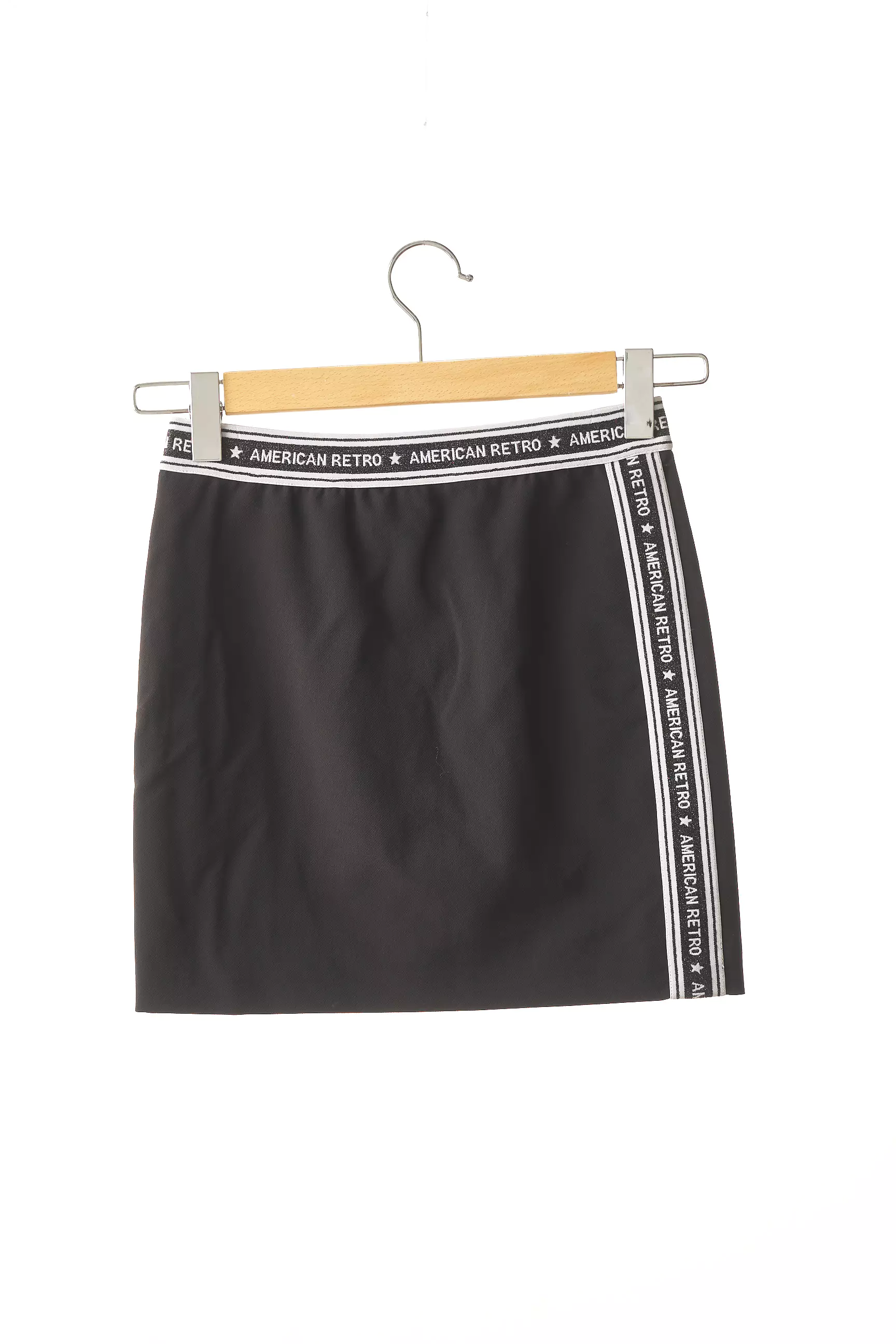 American Retro Jupes Courtes Femme couleur noir