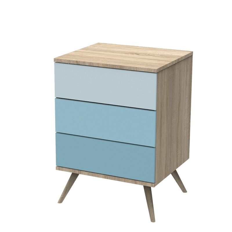 Commode 3 tiroirs Seventies