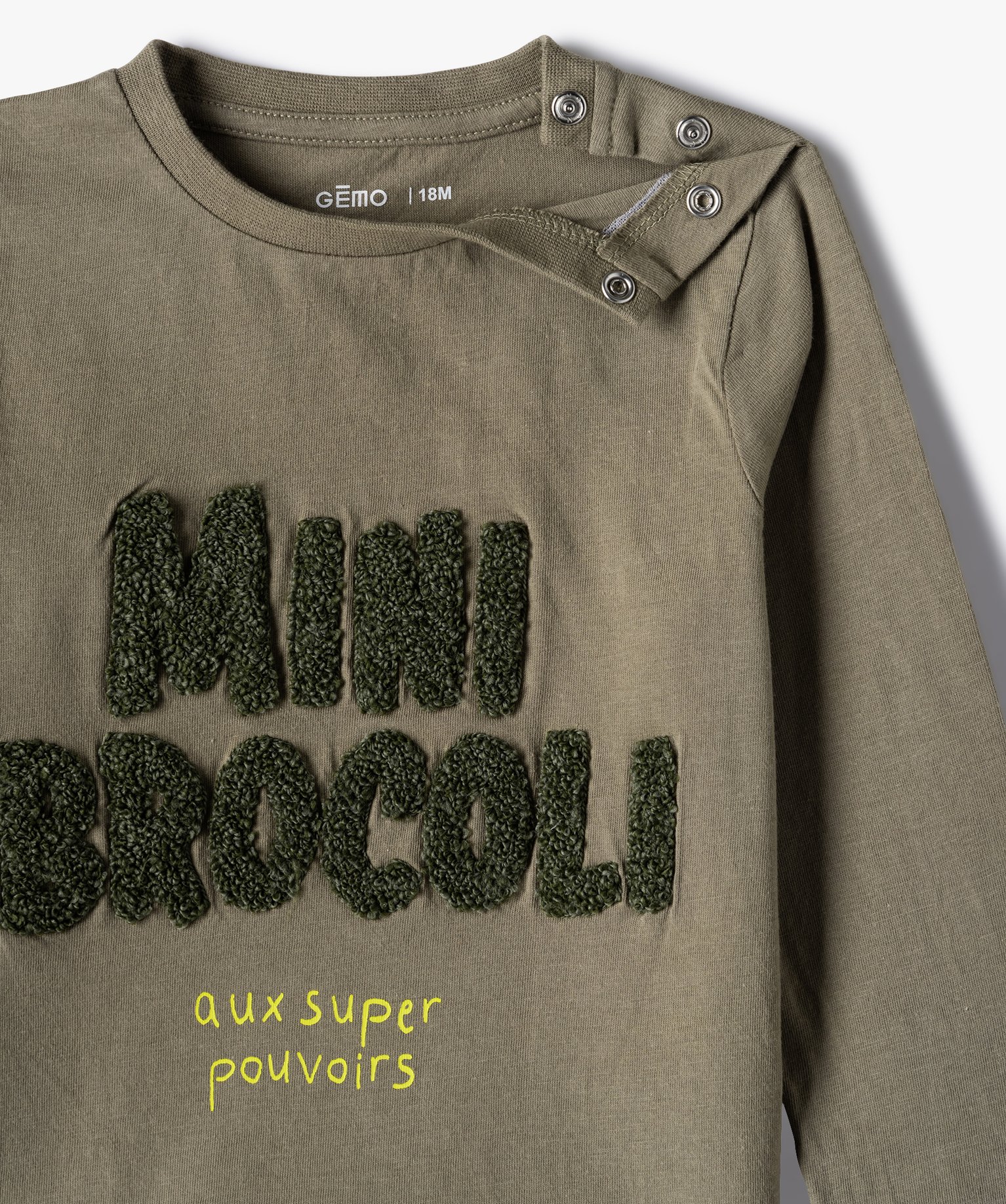 Tee-shirt bébé Garçon à manches longues avec motifs (lot... vert | GEMO