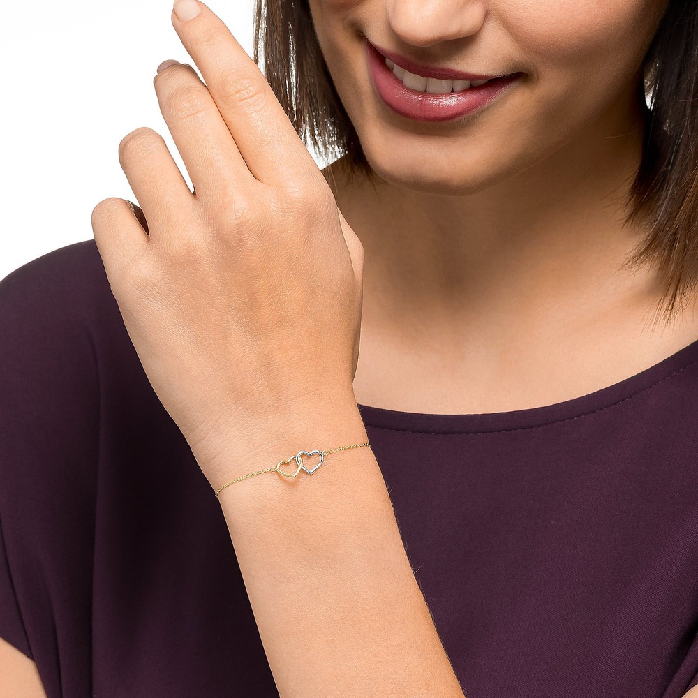 Valeria Bracelet 375 Or jaune, 375 Or blanc Bracelet