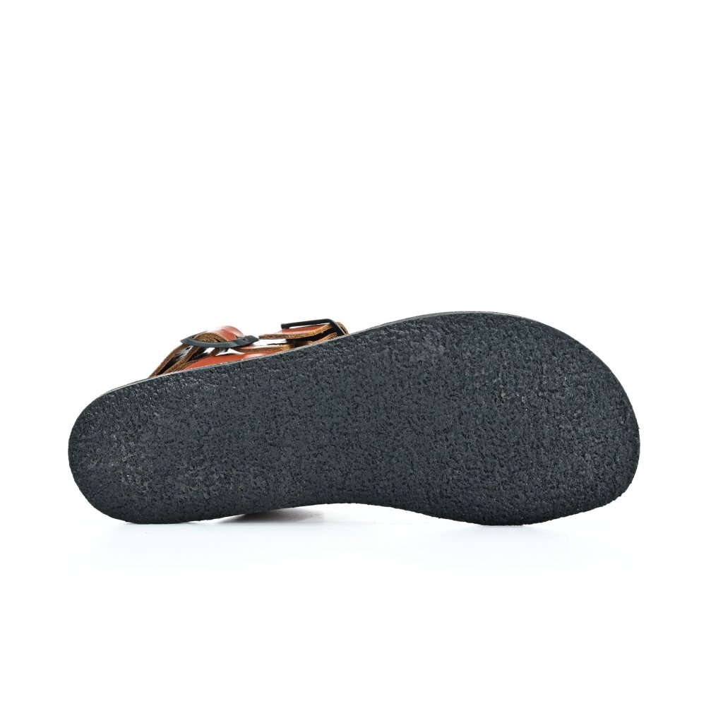 Groundies Kos Cognac Barfußsandalen