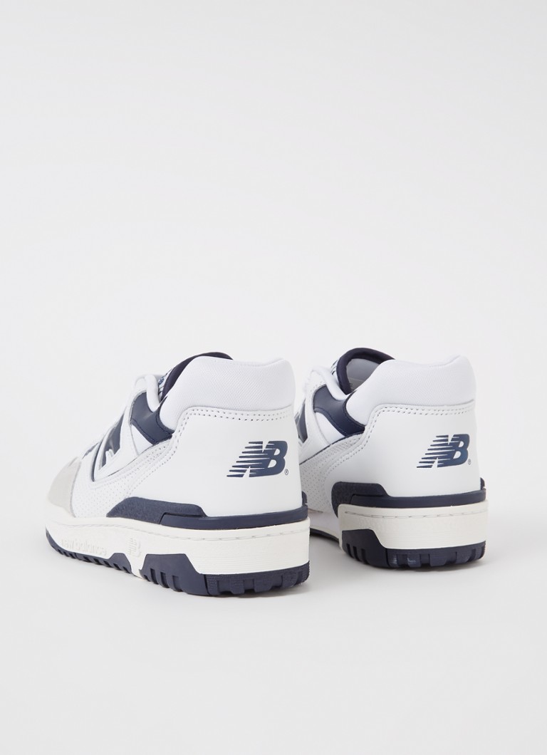 Teniși New Balance 550 cu detalii din piele întoarsă