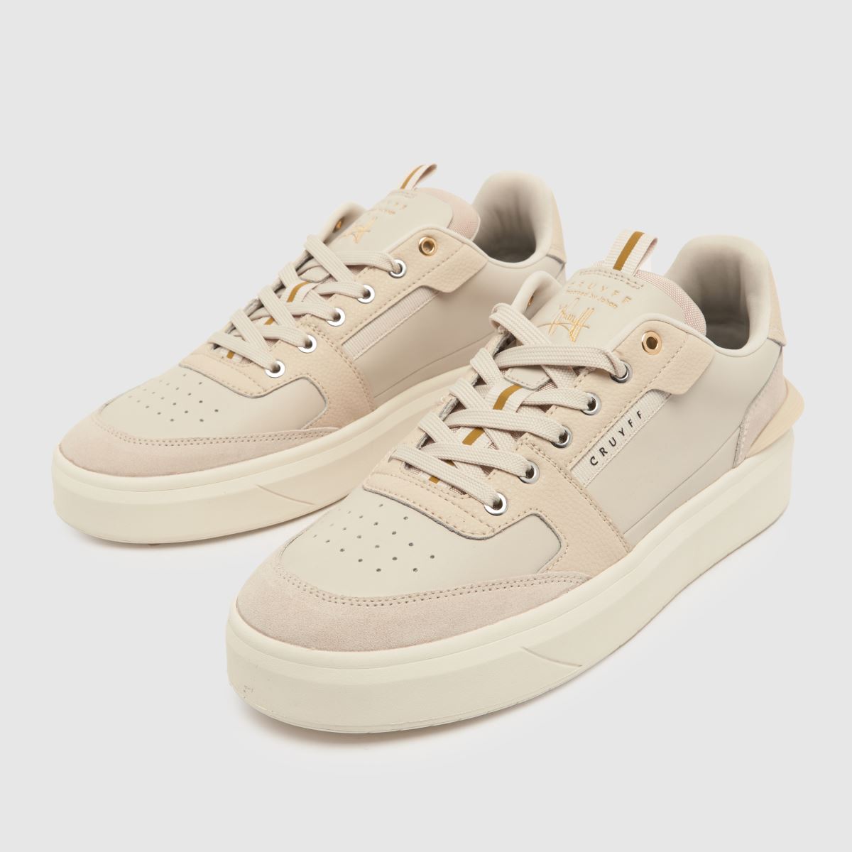 CRUYFF-godkända tennisskor i beige