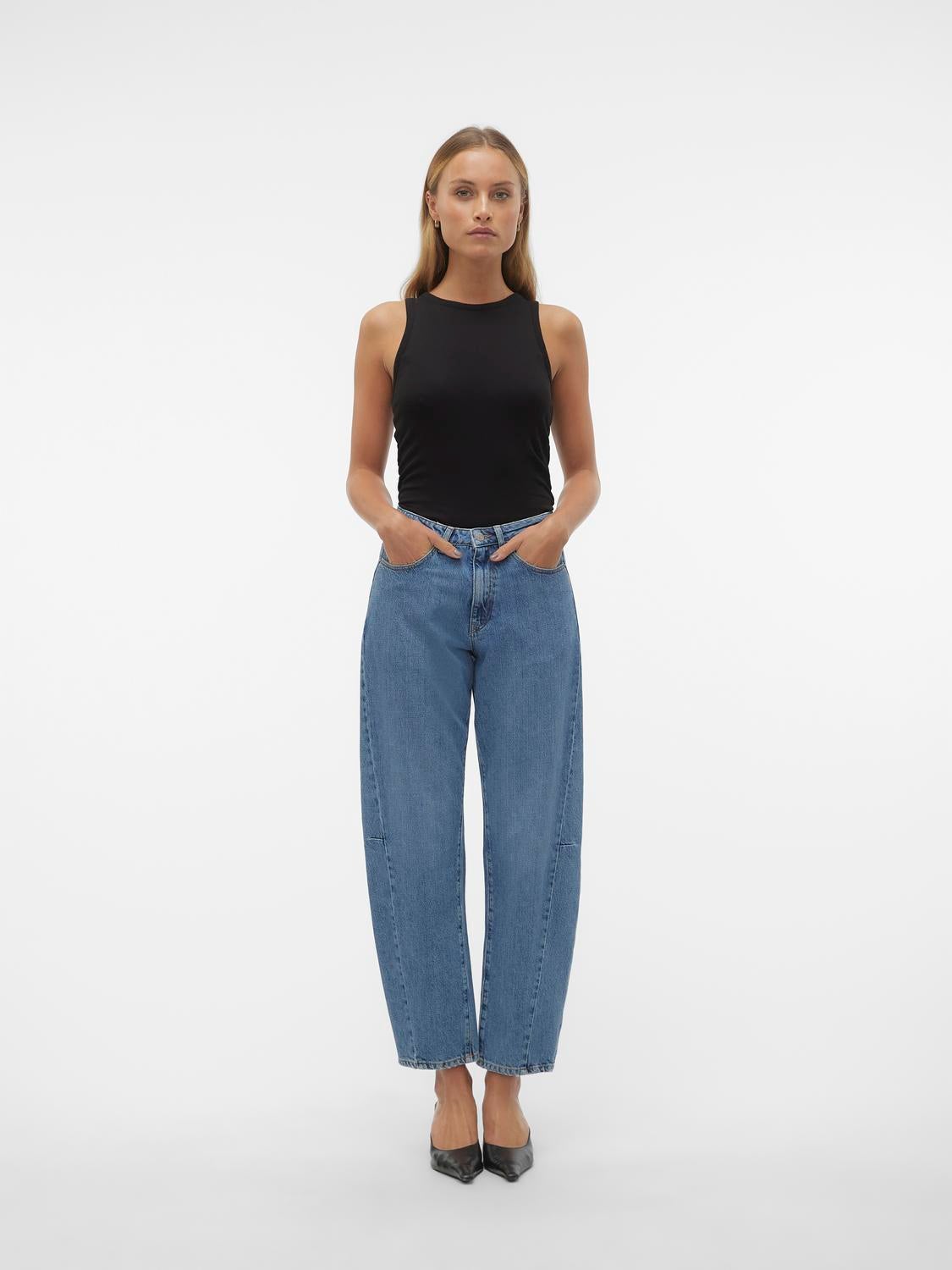 VMELLIE Hohe Taille Hohe Taille Jeans