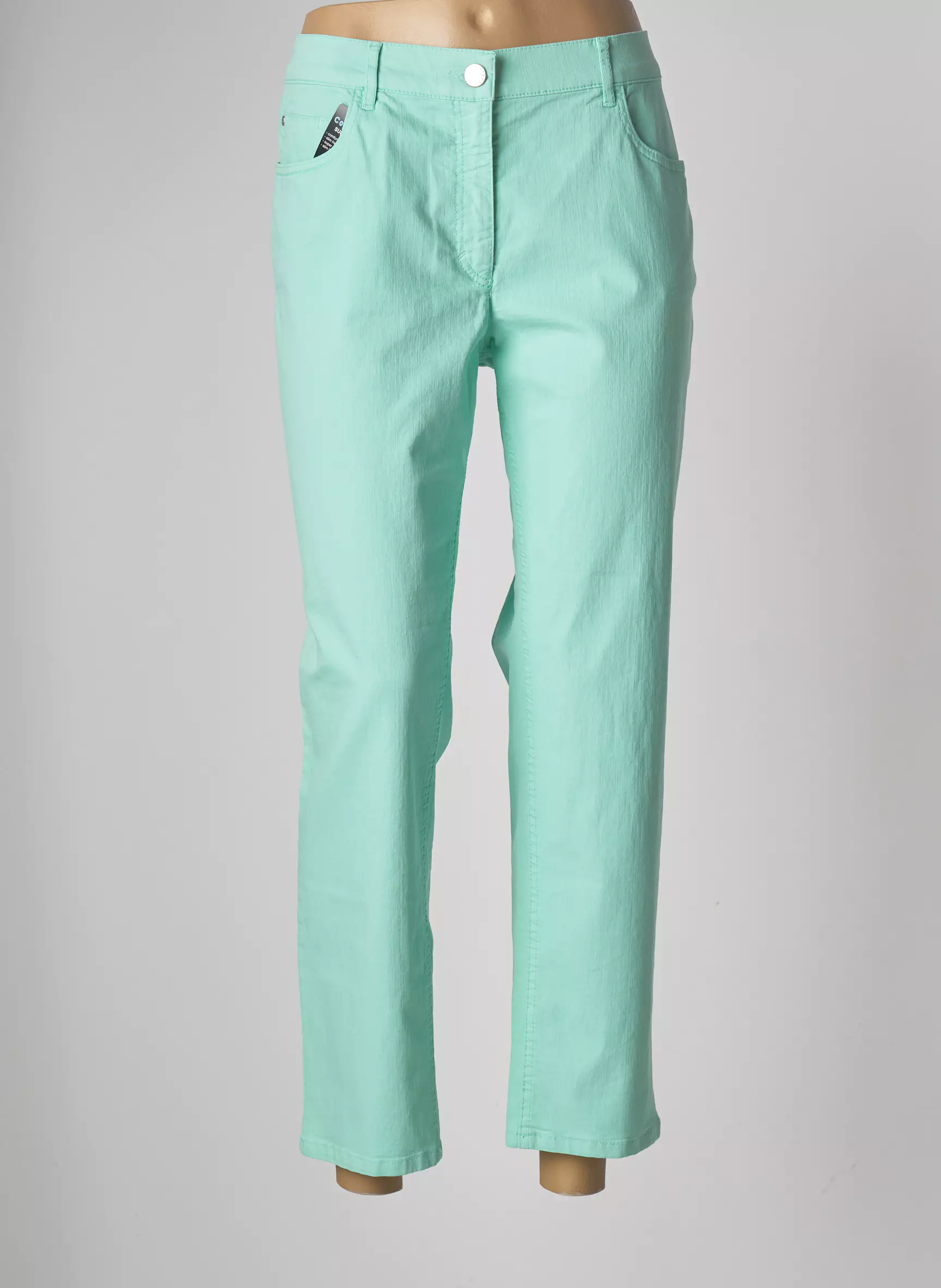 Zerres Pantalons Droits Femme couleur vert