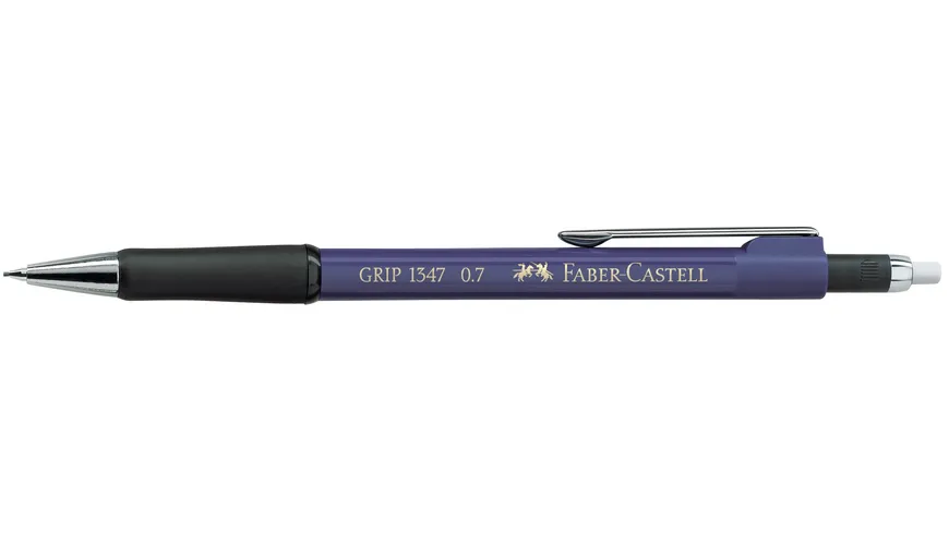 FABER-CASTELL Druckbleistift Grip 0,7 mm schwarz