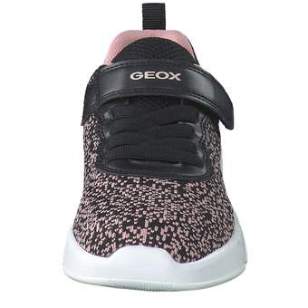 Geox J Aril Girl Sneaker in schwarz