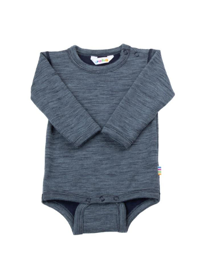 Joha Langarmbody Merinowolle in blau günstig kaufen