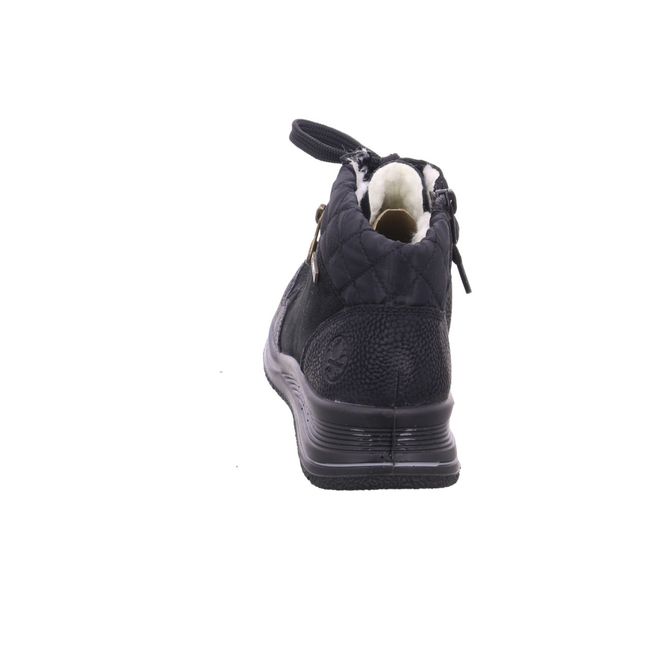 RIEKER Schnür-Stiefeletten schwarz
