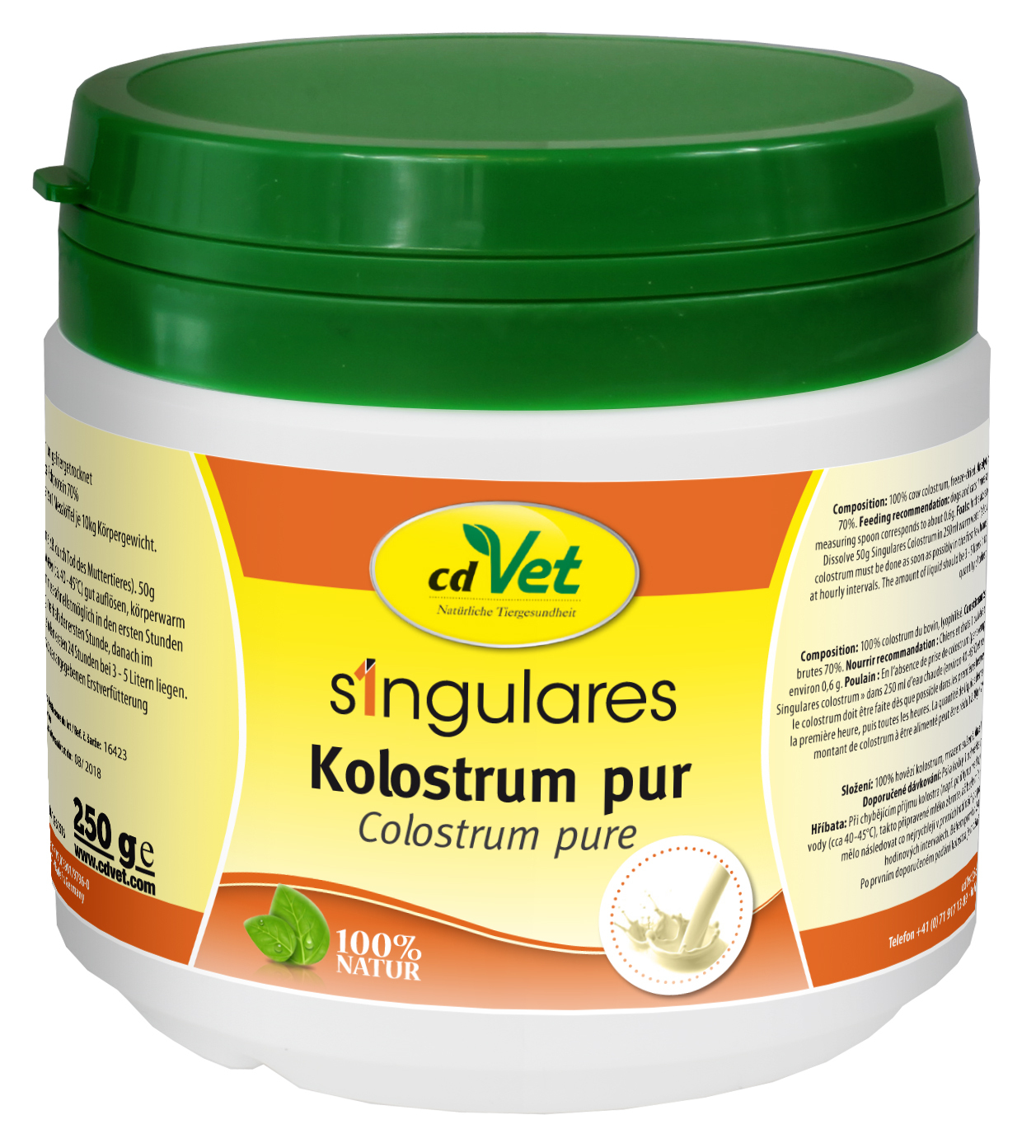 Singulares Ergänzungsfutter & Aufzucht Singulares Kolostrum pur 250 g