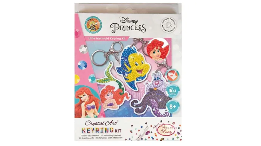 Craft Buddy - Crystal Art Diamond Painting Schlüsselbund Set 