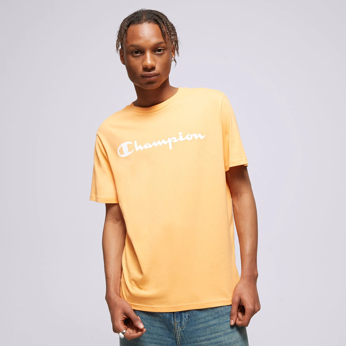 CHAMPION T-SHIRT CREWNECK T-SHIRT Orange