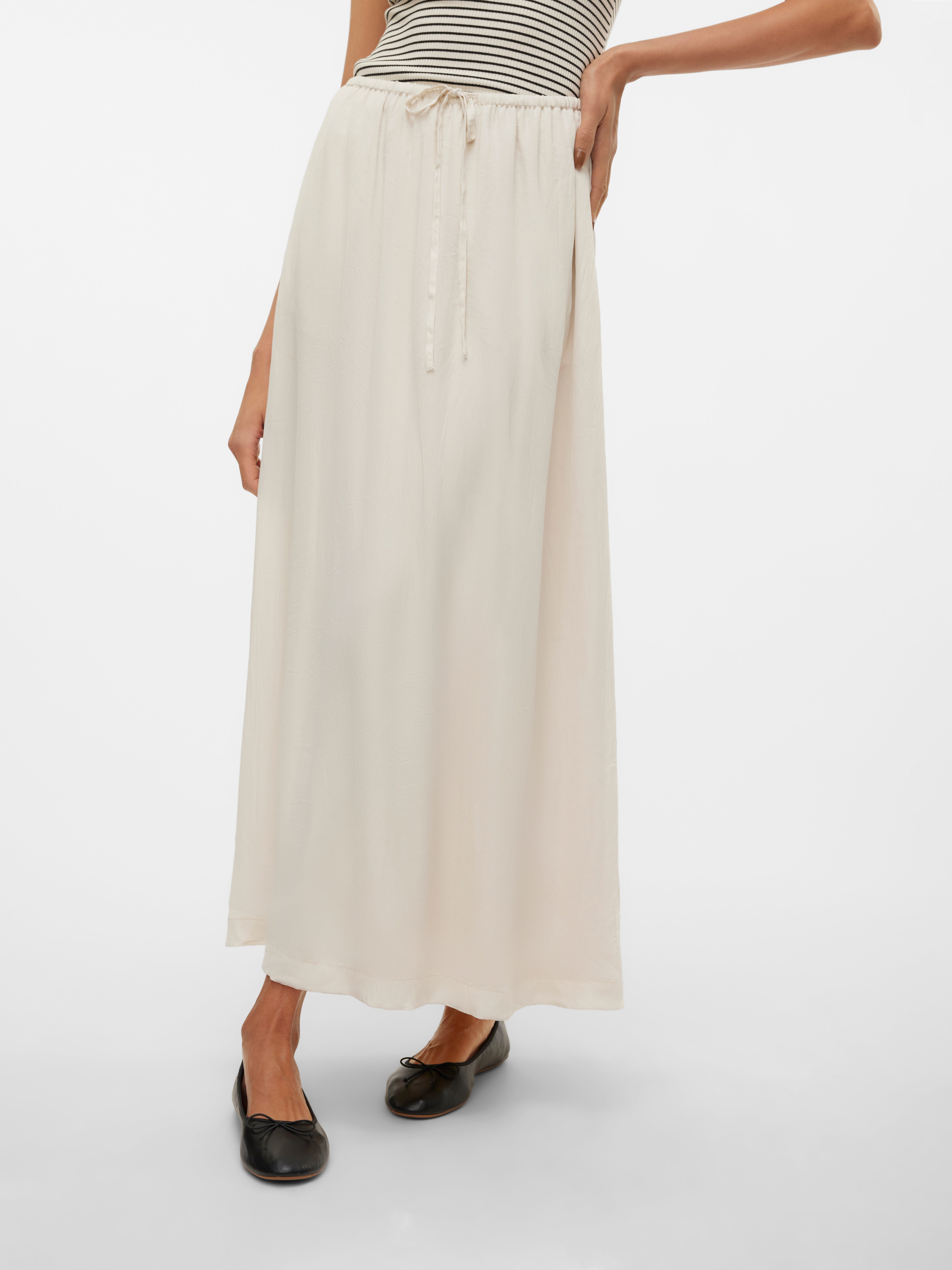 VMFABIANA Hohe Taille Langer Rock