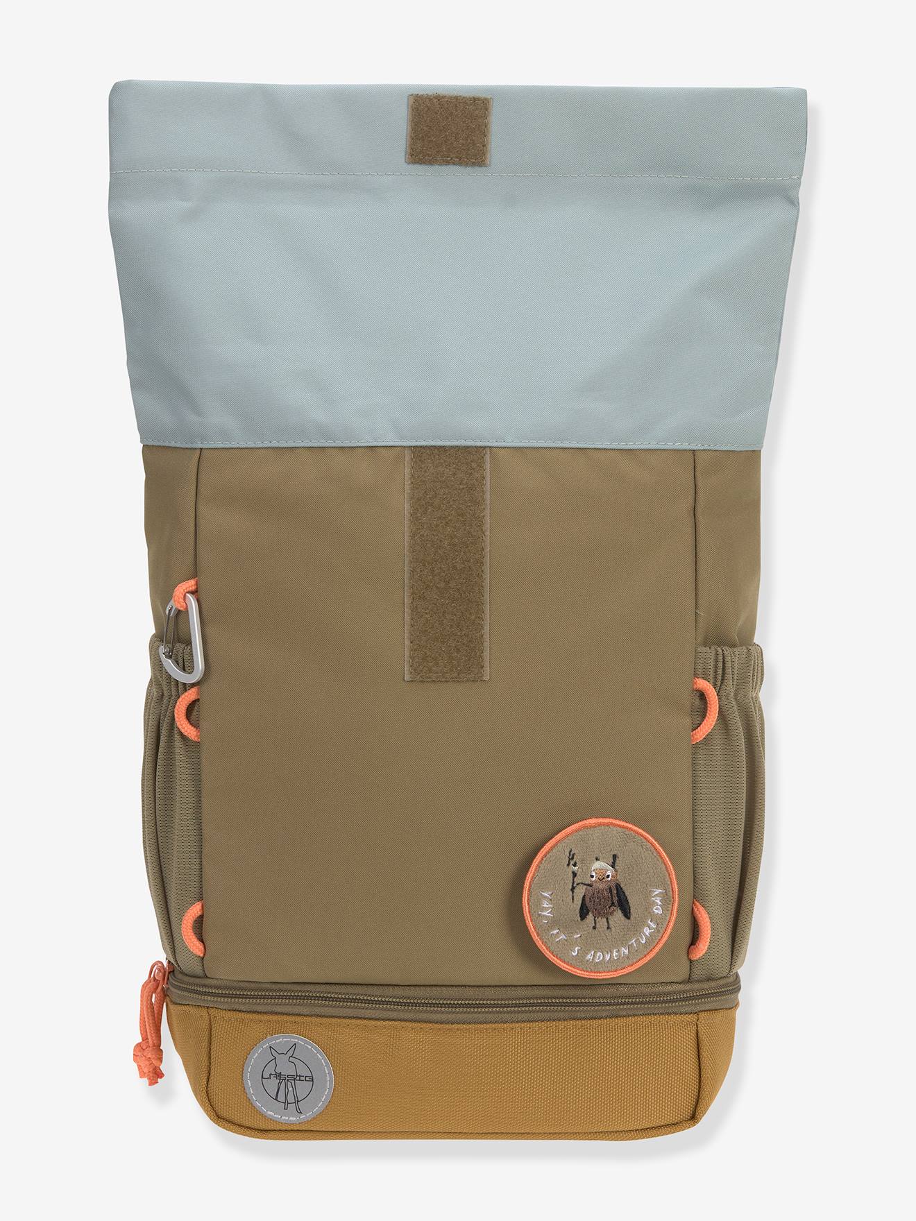 Mini sac à dos LÄSSIG Rolltop Nature noisette