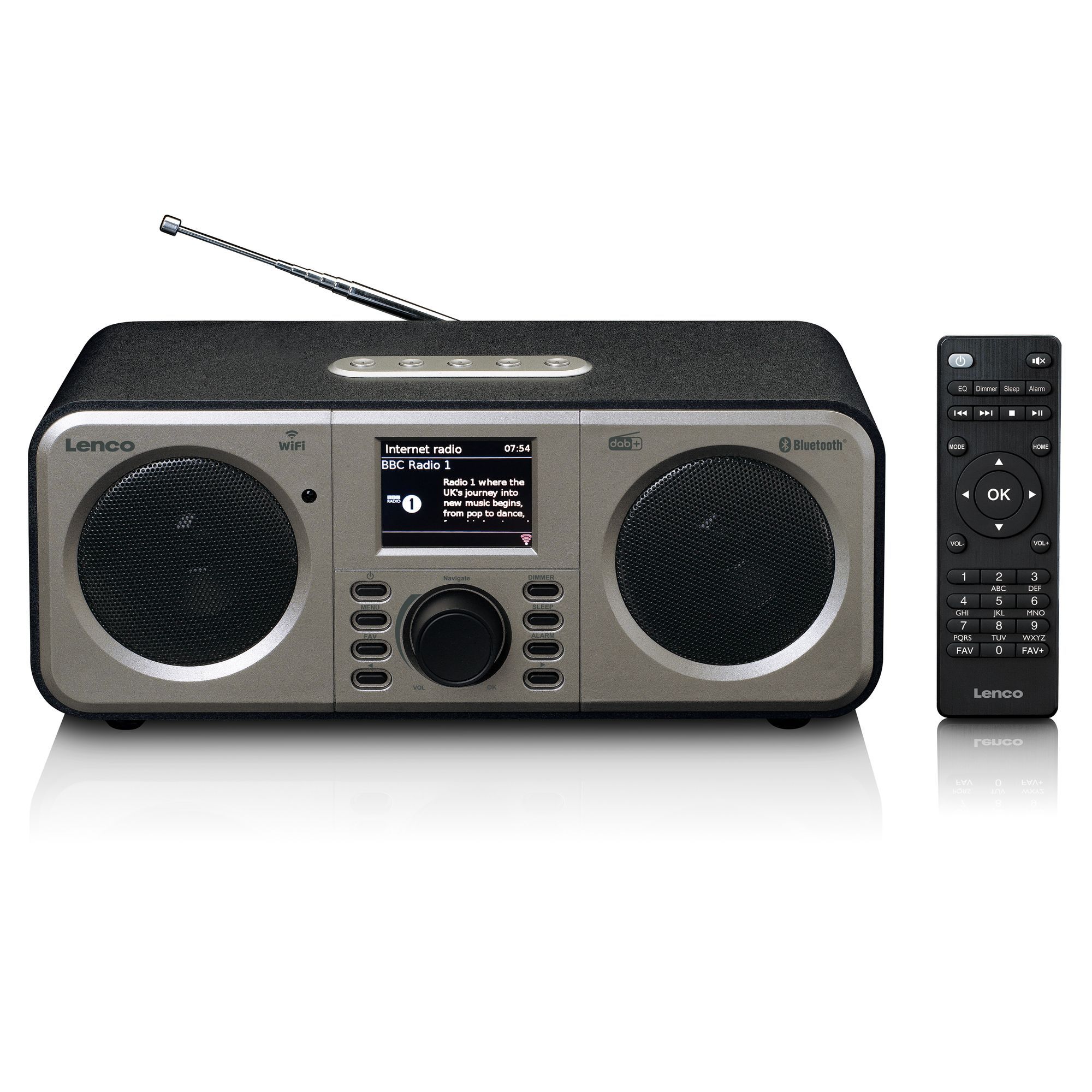 Lenco DIR-141BK Internetradio