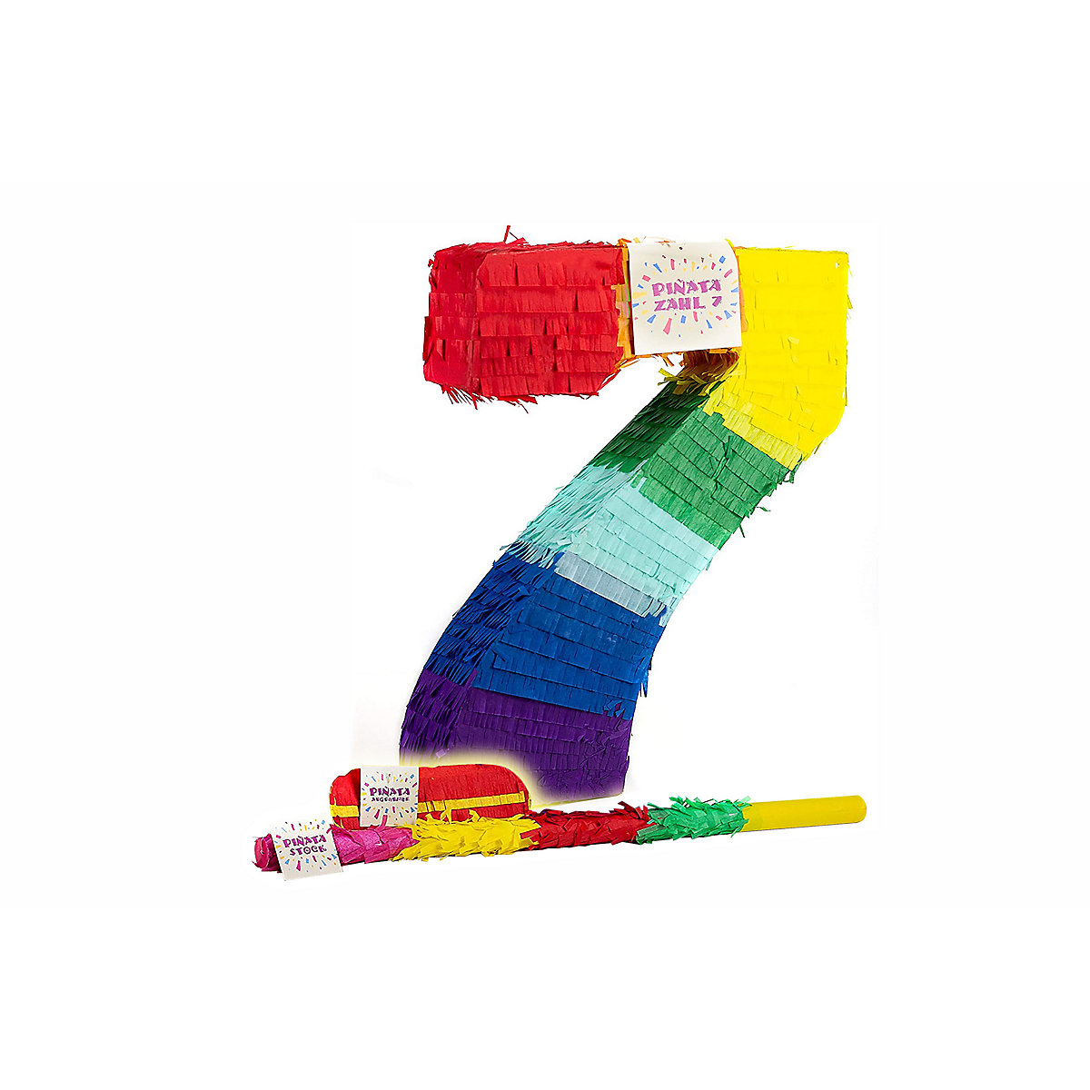 Pinata Zahl 7 Set