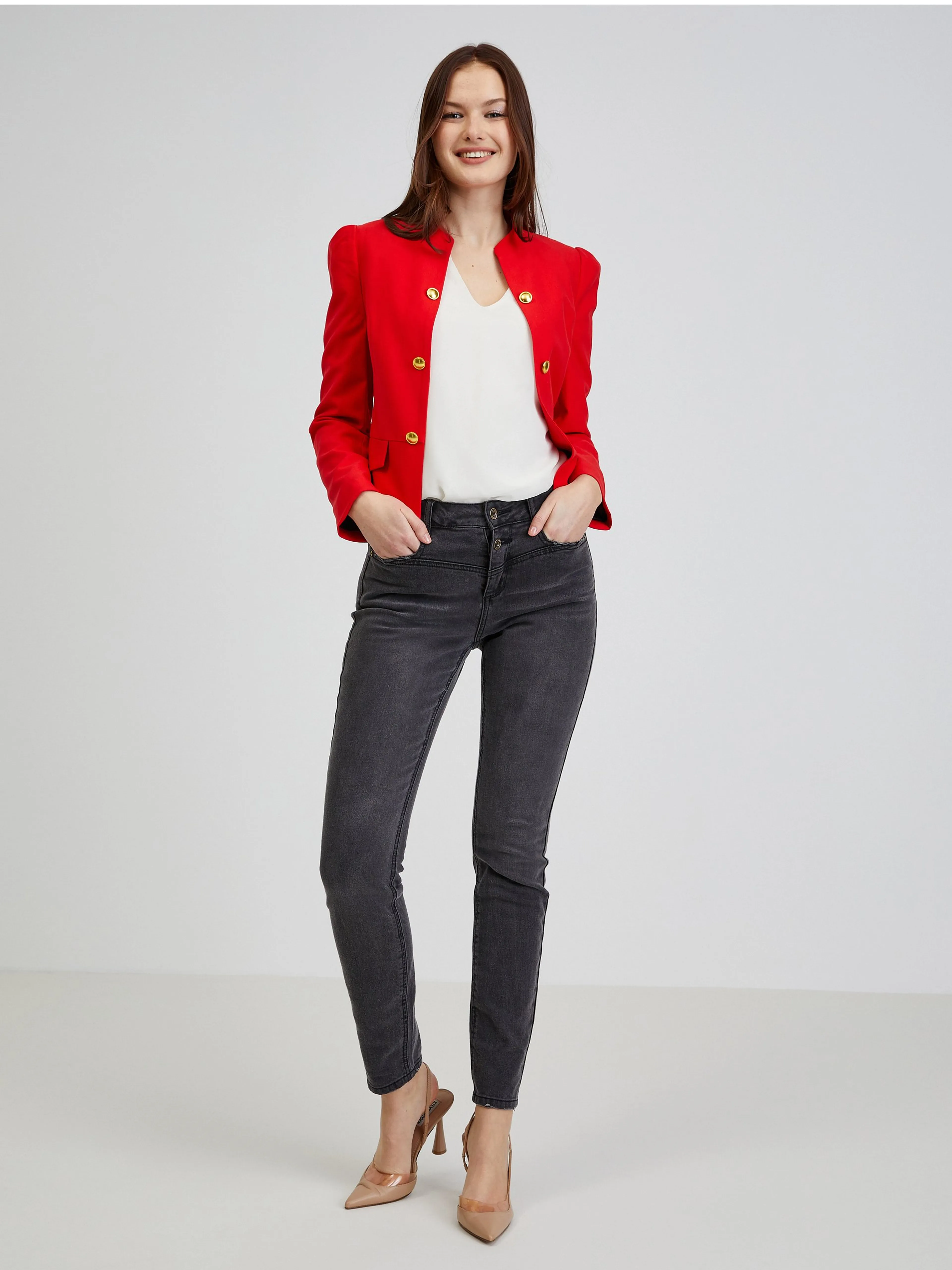 Rotes Damensakko ORSAY