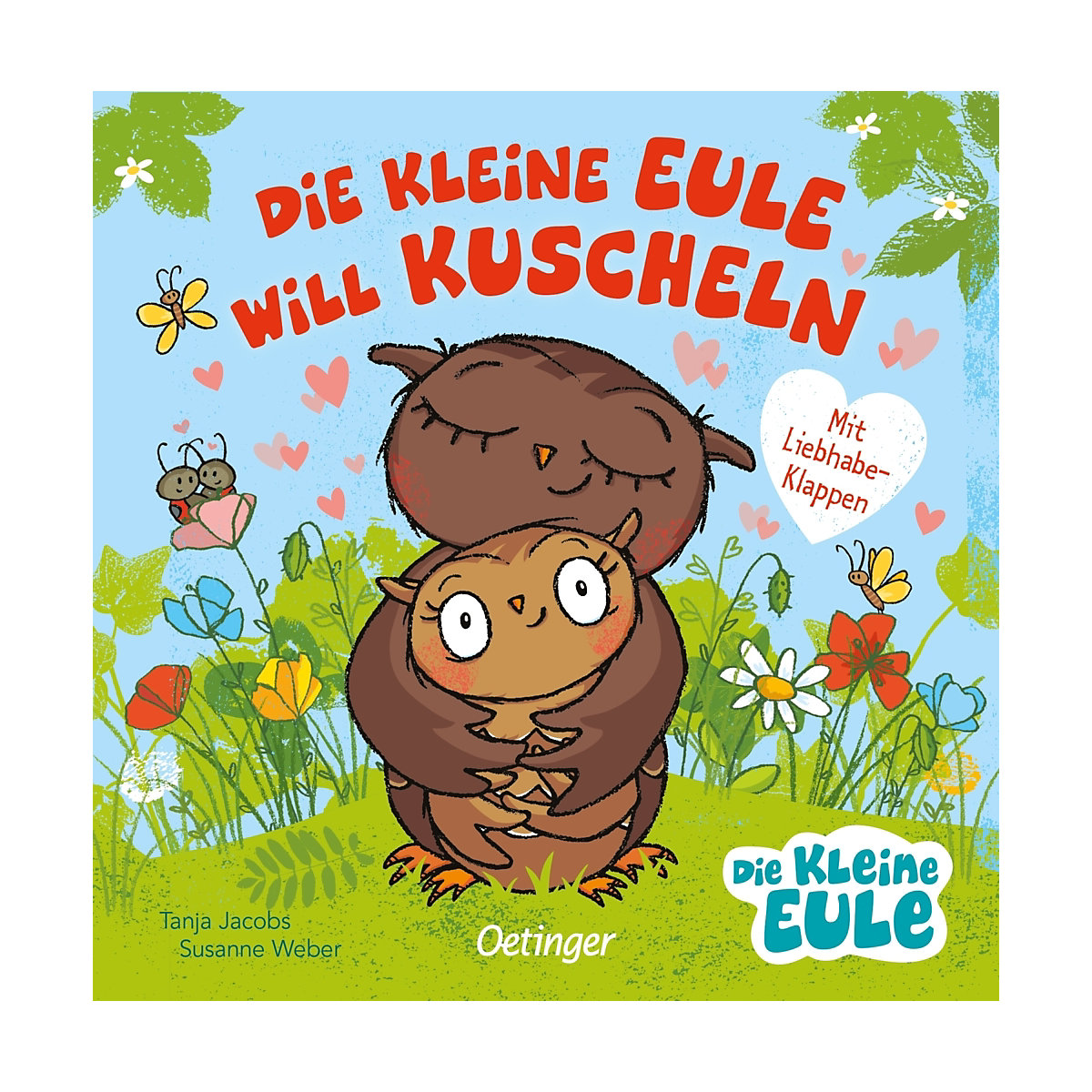 Die kleine Eule will kuscheln
