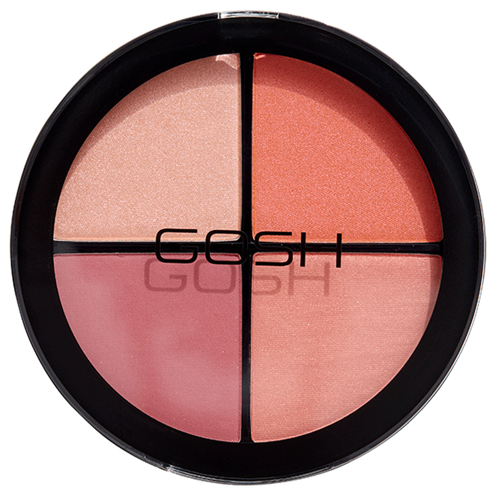 gosh copenhagen Strobe'n Glow Kit Palette 4 en 1 pour le strobing