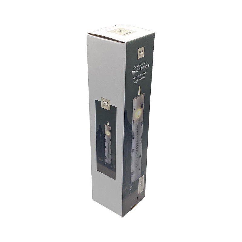 Vie Selected Adventslys 1-24 5x30 cm LED m/fjernkontroll