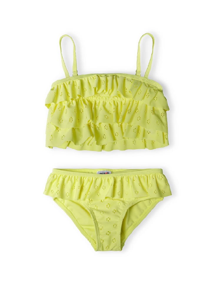 Minoti 2tlg. Outfit: Bustier-Bikini 14swim 20 in gelb günstig kaufen